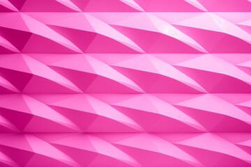 Fototapeta premium Bright Pink Relief 3D Surface