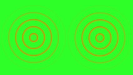 Abstract radio waves icon background. Radio waves circle background illustration.