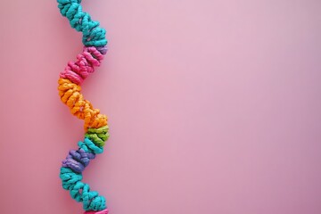 Vibrant Rainbow Spiral Design