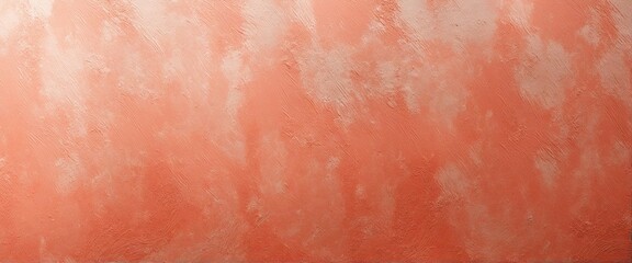 Fototapeta premium Textured Red Concrete Wall with Brushed Plasterwork Ideal for Wallpaper or Design Template