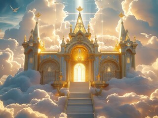 Heaven's gate opens to eternal bliss