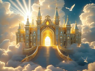 Heaven's gate opens to eternal bliss