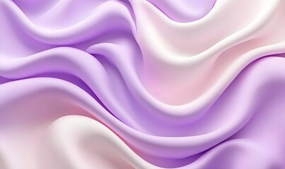 Fototapeta premium Soft pastel fabric waves, elegant texture background, design resource