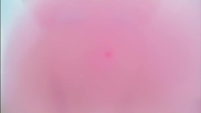 a woman blows bubblegum bubble