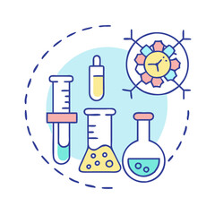 laboratory test icon, laboratory test vector illustration-simple illustration of laboratory test, perfect for laboratory test logos and icons