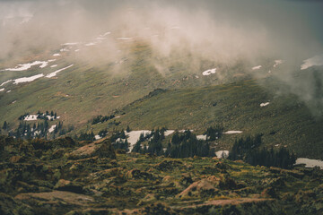 Rocky Mountains Nationalpark, United States, Mountains.