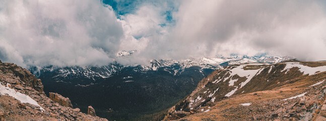 Rocky Mountains Nationalpark, United States, Mountains.
