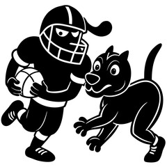 american football soccer player