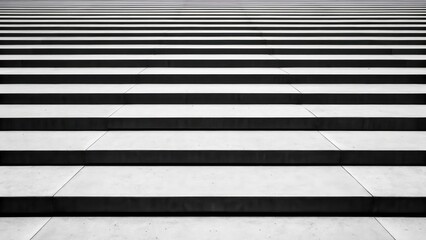 Striking geometric black and white lines pattern wallpaper background