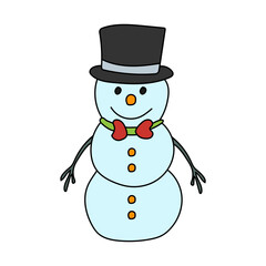 Cartoon Winter Clipart: Doodle Winter Clipart: Colorful Winter Clipart Doodles