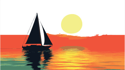 Fototapeta premium Kayaking and Rafting silhouette. water sport, race, transport concept. different action, pose. monochrome vector illustration.