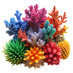 Vibrant Underwater Coral Reef Ecosystem