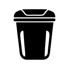 recycling bin vector logo icon