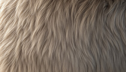 Fototapeta premium Seamless sheared faux fur texture with realistic patterns and natural colors