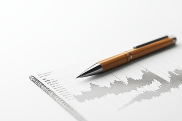 Naklejka premium Professional financial report icon with capex data and financial visualization graphs charts and analytics for business strategy decision making and performance tracking