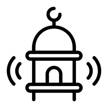adzan line icon