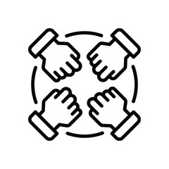 team line icon. vector icon for your website, mobile, presentation, and logo design.
