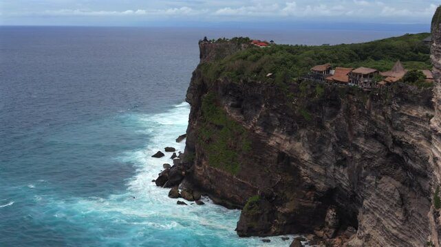 Karang Boma Cliff. Located in Uluwatu is by far the best viewpoint on the island of Bali, Indonesia