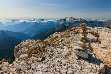 Lagazuoi Fanesgruppe Dolomites Kaiser Jäger via ferrata
