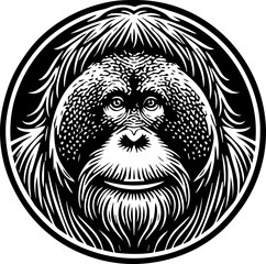 Orangutan icon Monkey icon  © MS