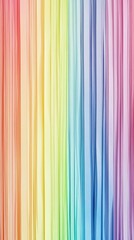 Obraz premium Colorful Vertical Stripes Create a Vibrant Backdrop in a Studio Setting, Showcasing a Range of Hues From Red to Blue During a Creative Project