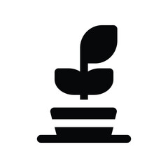 investment solid icon. vector icon for your website, mobile, presentation, and logo design.