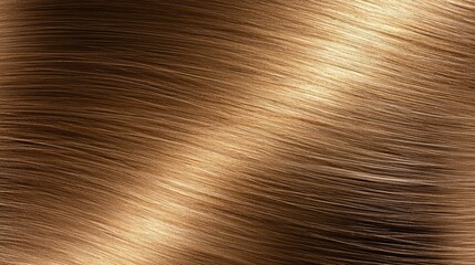 Shiny, light brown hair texture background