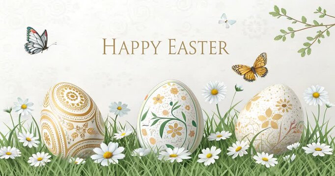 happy easter greeting video, happy easter video, happy easter