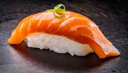 Salmon Nigiri (Sake Nigiri): Salmon nigiri is celebrated for its rich, fatty flavor and smooth texture. It's a go-to choice for many sushi lovers