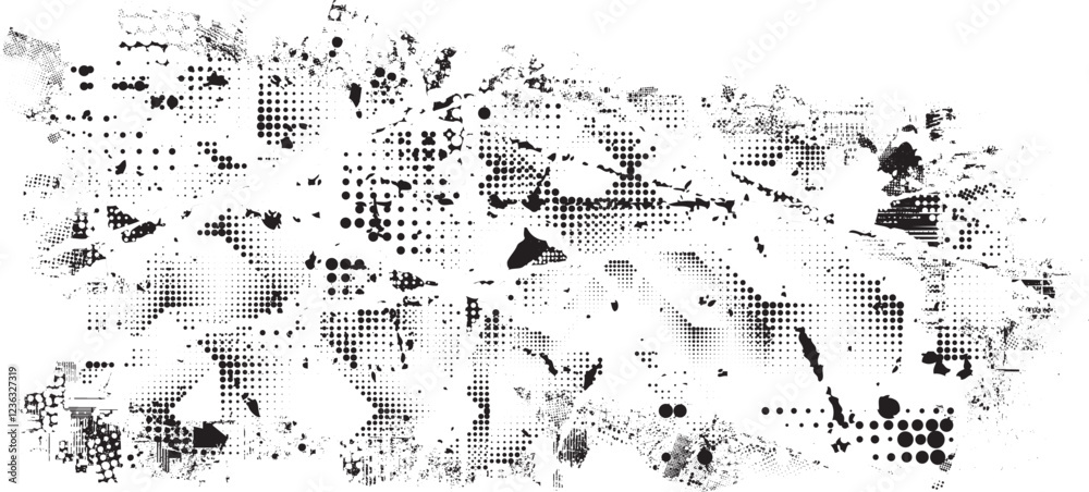 Leinwandbilder Vector border frames with rough edges . Irregular frame template collection . distress texture . Grunge frame borders isolated on the background . Rough edges effect . 