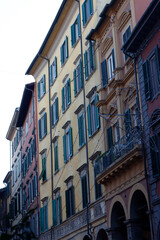 Architectonic heritage in the old town of Pisa, italy