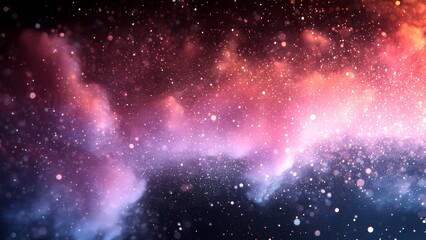 Naklejka premium Cosmic Sparkle