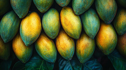 fresh fruit at the market