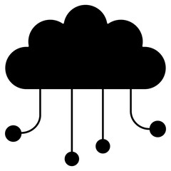 Cloud Computing Icon, The Future in the Cloud Unlocking the Power of Cloud Computing, Cloud Revolution Transforming Businesses with Scalable Solutions