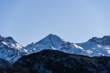 Snowy Mountain Peak