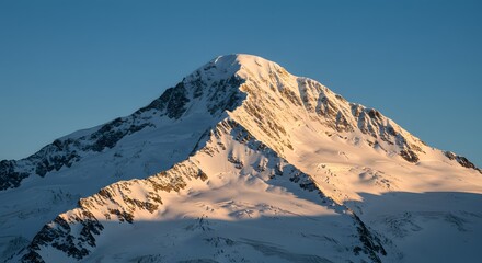 snow covered mountains