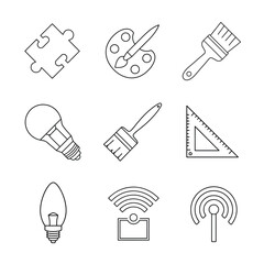 hand drawn icons