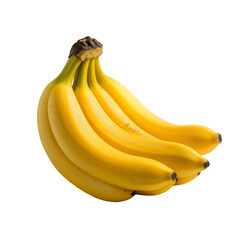 bananas isolated on white