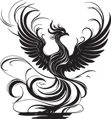 Obraz premium butterfly silhouette vector image, butterfly vector image.