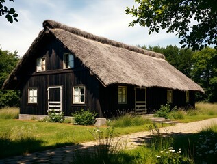 old house in the countryside