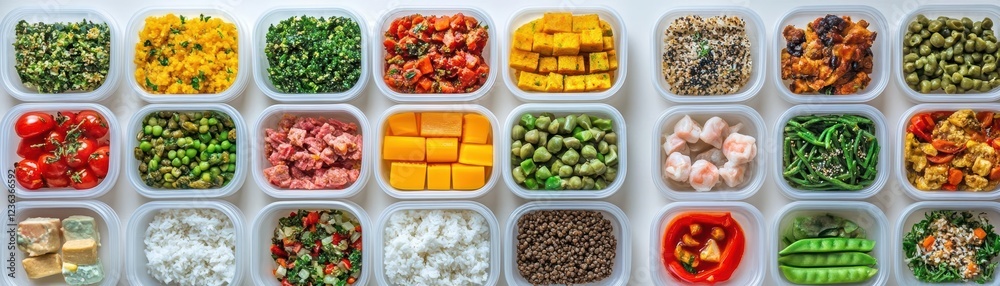 Poster colorful assortment of fresh vegetables displayed on a tray highlighting natural vibrancy and culina
