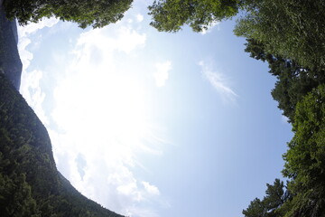 Fototapeta premium Summer Hike in Andorra, Pyrenees mountains