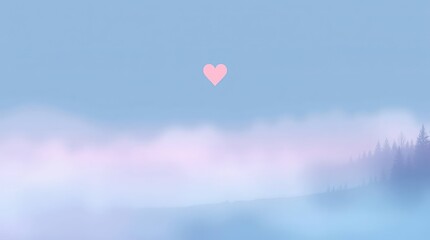 Fototapeta premium cute heart
