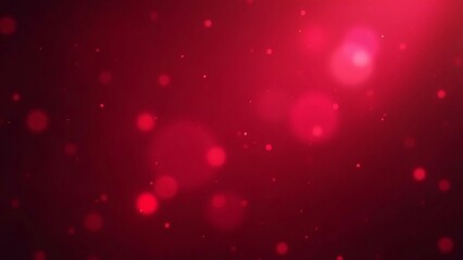 Rich Burgundy Background With a Soft Haze of Glowing Scarlet, Blush Toned Particles Drifting in the Air, Luminous Flecks Create a Mysterious Otherworldly Aura