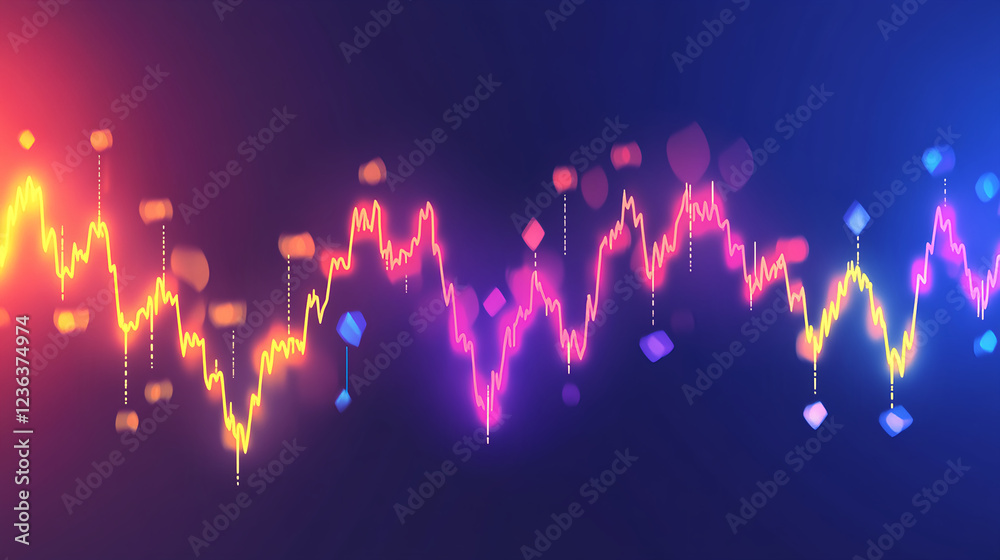 Poster data visualization analysis digital space graphic design colorful environment abstract viewpoint mod