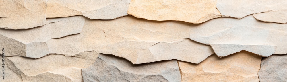 Leinwandbilder a wall covered with various papers creating an intriguing collage of colors textures and patterns ev