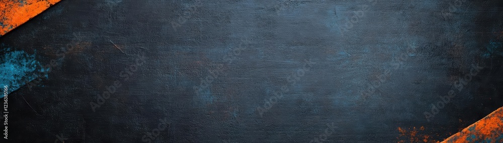 Aufkleber Bold and Striking Black and Orange Background Featuring a Rich Texture Creating a Dynamic Visual Experience Perfect for Artistic Creations and Designs