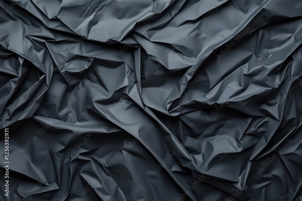 Poster elegant black crumpled paper texture background evoking depth and sophistication ideal for creative 