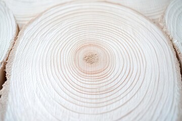 Fototapeta premium Intricate Close Up of a Tree Trunk Revealing Rich Textures and Patterns of Bark Surrounded by Lush Greenery in a Tranquil Forest Environment