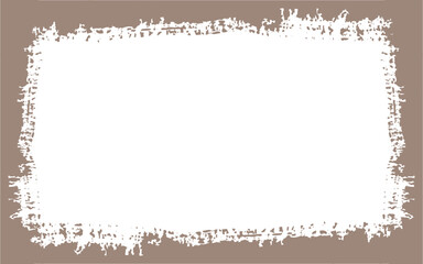 Set of grunge overlay texture frame, torn paper effect or dirty paint brush stroke background. Vector grunge border, distressed banner and watercolor layout. Vintage silhouette art or scratch pattern.